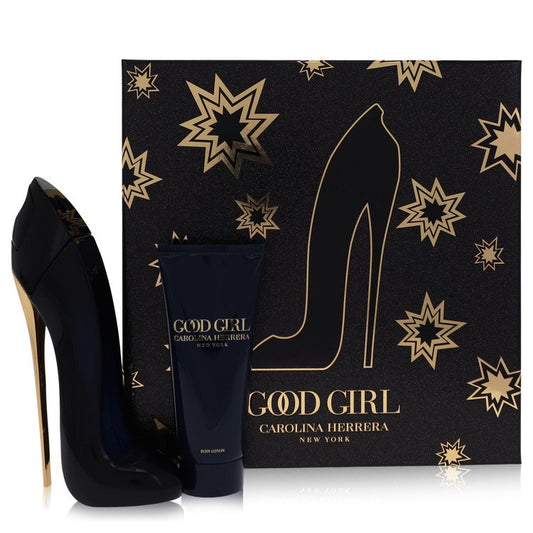 CH Good Girl Gift Set - 2.7 oz Eau De Parfum Spray + 3.4 oz Body Lotion (2016)