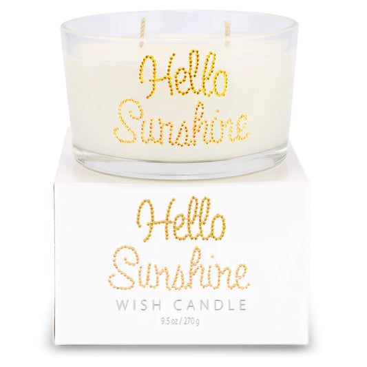 Wish Candle - HELLO SUNSHINE