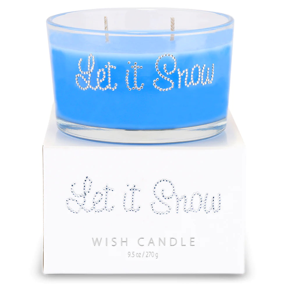 Wish Candle - LET IT SNOW