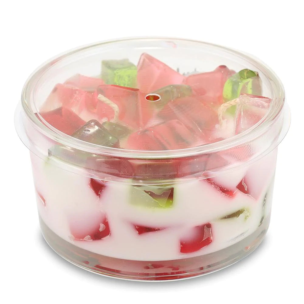Raspberry Rose - 2-wick Color Bowl Candle