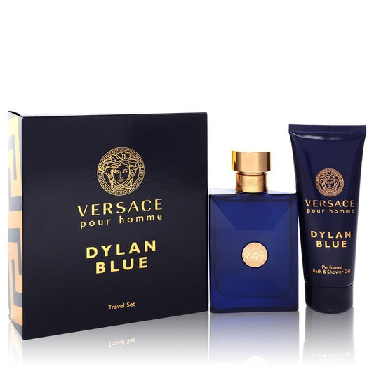 Versace Dylan Blue Gift Set 3.4 oz Eau de Toilette Spray + 3.4 oz Shower Gel