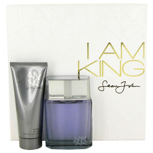 I Am King Gift Set - 3.4 oz Eau De Toilette Spray + 3.4 oz Shower Gel  (2008)