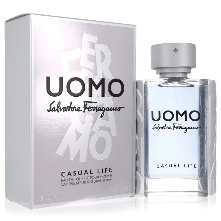 Salvatore Ferragamo Uomo Casual Life  3.4 oz EDT (2017)