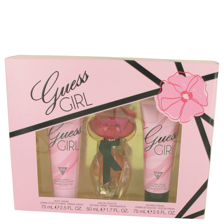 Guess Girl - 1.7 oz Eau De Toilette Spray + 2.5 oz Body Cream + 2.5 oz Shower Cream